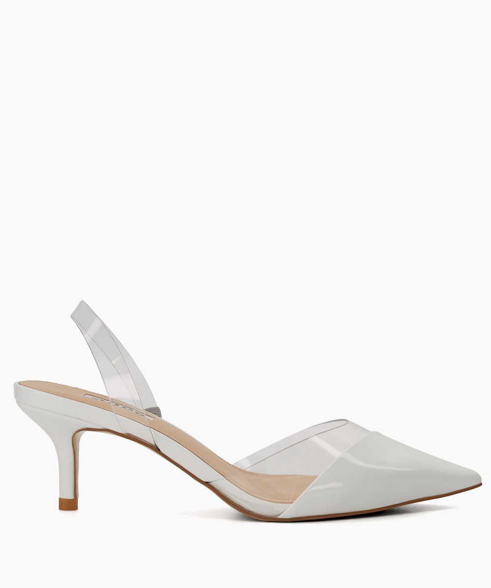 Dune hotsell white pumps
